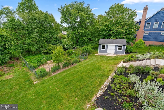 13492 Allnutt Ln, Highland, MD 20777 - view of yard featuring an outbuilding