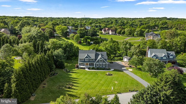 13492 Allnutt Ln, Highland, MD 20777 - view of subject property with a heavily wooded area
