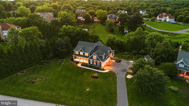 13492 Allnutt Ln, Highland, MD 20777 - aerial perspective of suburban area