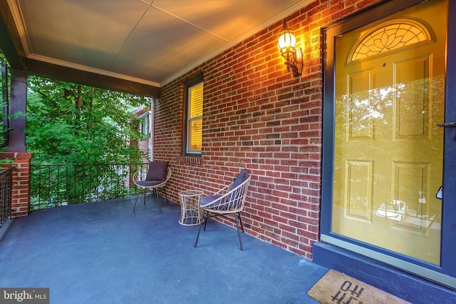 7906 Garland Ave, Takoma Park, MD 20912 - view of covered porch