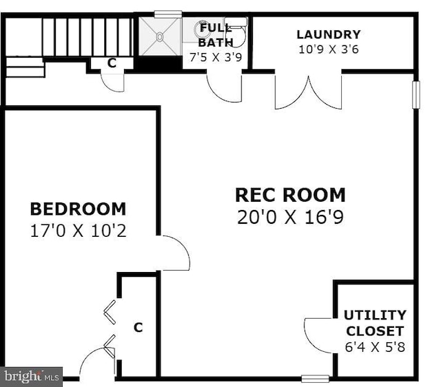7906 Garland Ave, Takoma Park, MD 20912 - home floor plan