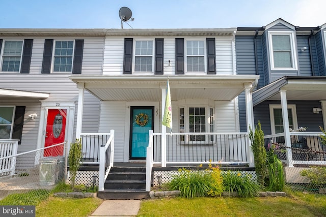 27 Holcumb Ct, Baltimore, MD 21220 - view of property with covered porch