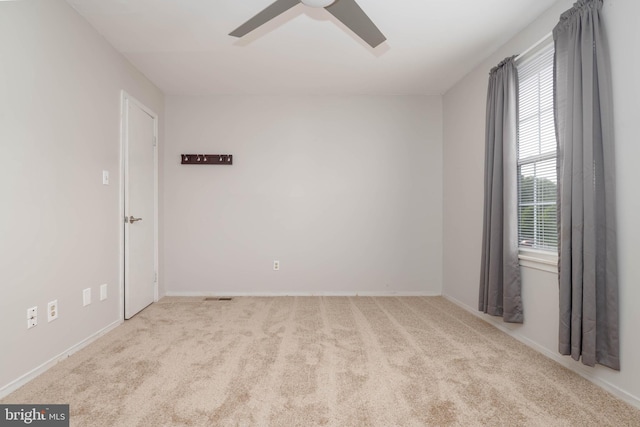 27 Holcumb Ct, Baltimore, MD 21220 - unfurnished room featuring ceiling fan, carpet, and baseboards