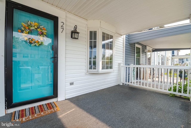 27 Holcumb Ct, Baltimore, MD 21220 - entrance to property with a porch