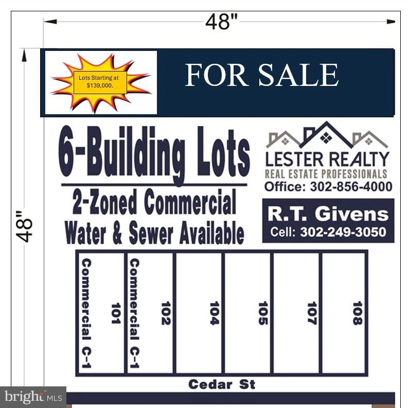 Cedar St Lot 3, Millsboro, DE 19966