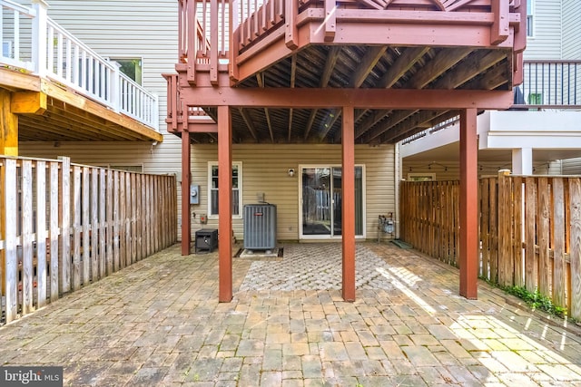25366 Ashbury, Chantilly, VA 20152 - view of patio featuring central air condition unit