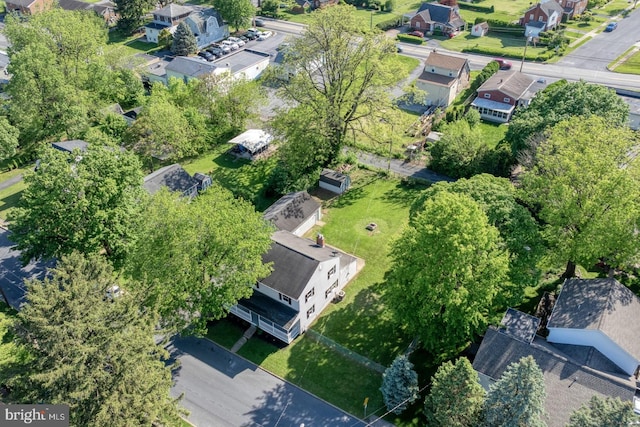 213 Redwood St, Harrisburg, PA 17109 - aerial view of property and surrounding area with nearby suburban area