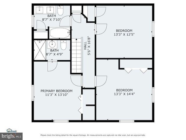 213 Redwood St, Harrisburg, PA 17109 - property floor plan
