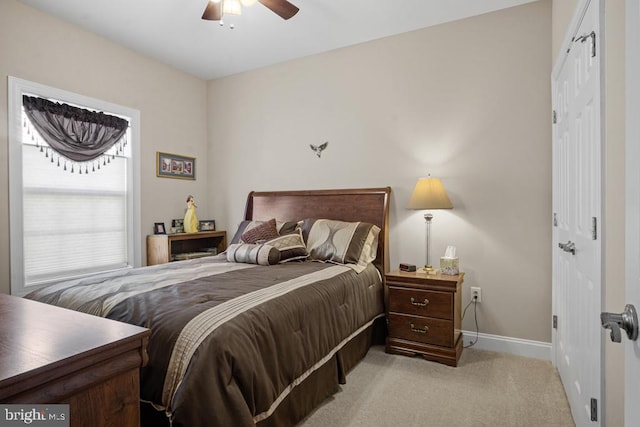26360 Timbercreek Ln, Millsboro, DE 19966 - carpeted bedroom with baseboards and a ceiling fan