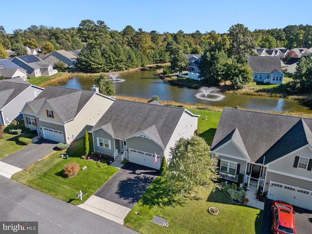 26360 Timbercreek Ln, Millsboro, DE 19966 - aerial perspective of suburban area featuring a nearby body of water