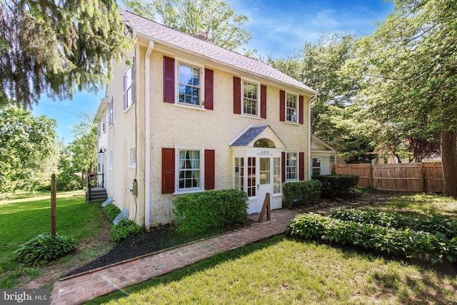 309 Conestoga Rd, Wayne, PA 19087 - colonial home featuring stucco siding