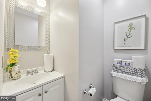 9410 Carleigh Ct, Owings, MD 20736 - half bathroom featuring toilet and vanity