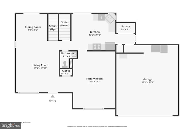 9410 Carleigh Ct, Owings, MD 20736 - home floor plan