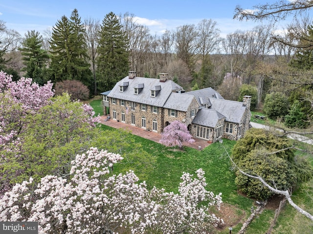601 Maplewood Rd, Wayne, PA 19087 - aerial view of property and surrounding area
