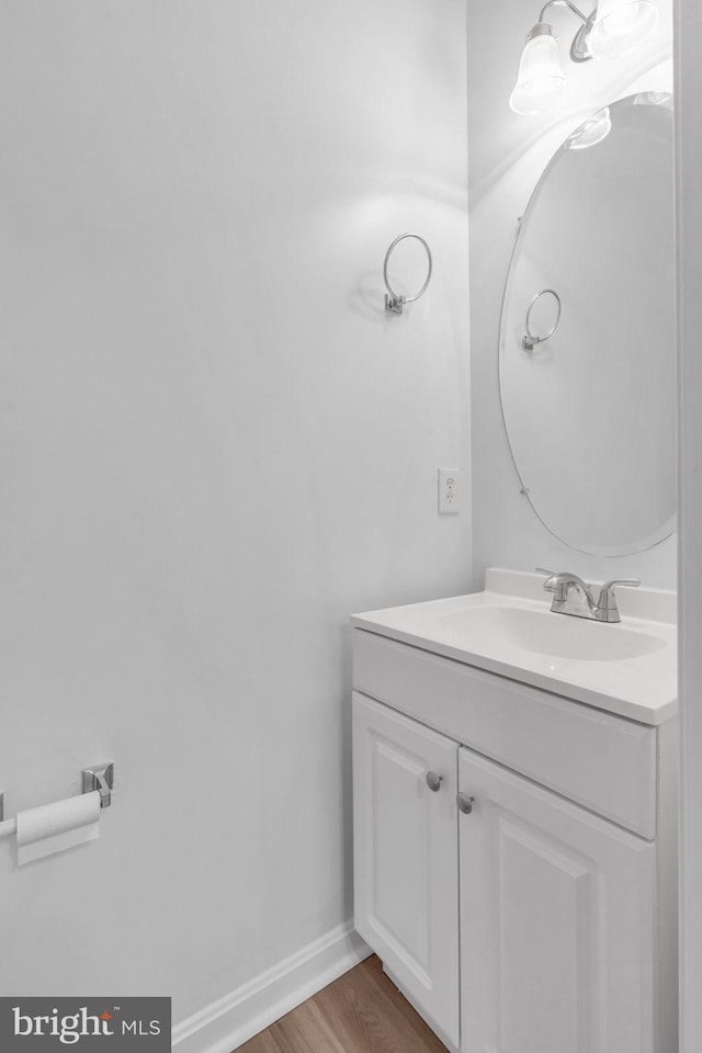 20524 Blue Heron Ter, Sterling, VA 20165 - bathroom with vanity and wood finished floors