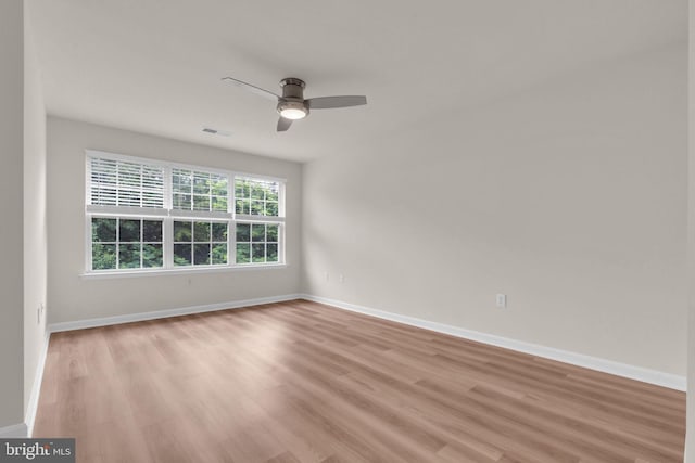 20524 Blue Heron Ter, Sterling, VA 20165 - unfurnished room with light wood finished floors and a ceiling fan