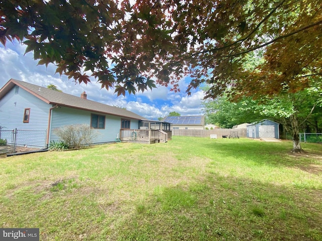 26 Hillcroft Rd, Berlin, NJ 08009 - view of yard with a wooden deck