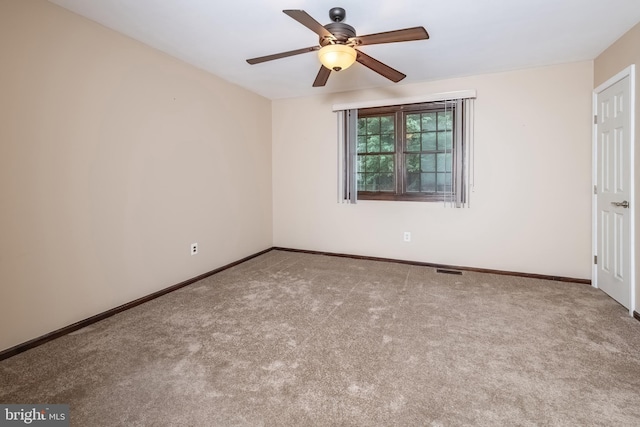 26 Hillcroft Rd, Berlin, NJ 08009 - unfurnished bedroom with carpet floors, baseboards, and ceiling fan