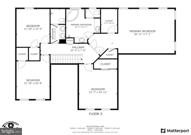 550 Long Meadow Dr, Fredericksburg, VA 22406 - view of floor plan / room layout