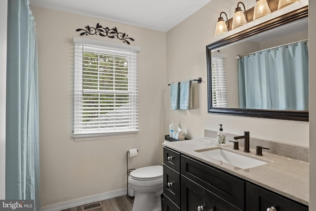 4 False Heather Way, Medford, NJ 08055 - bathroom with vanity, toilet, and baseboards