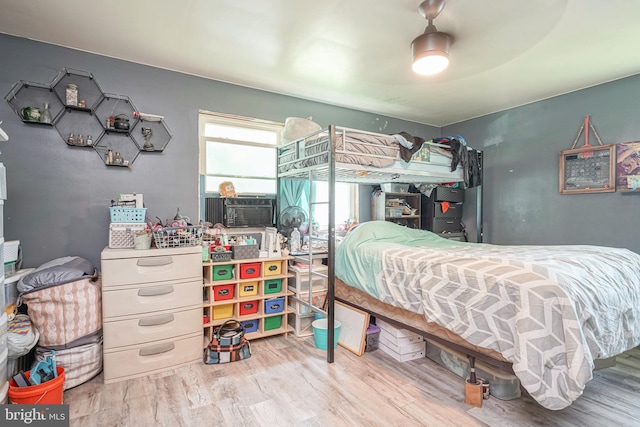28 Malaga Ter, Malaga, NJ 08328 - bedroom featuring wood finished floors, cooling unit, and a ceiling fan