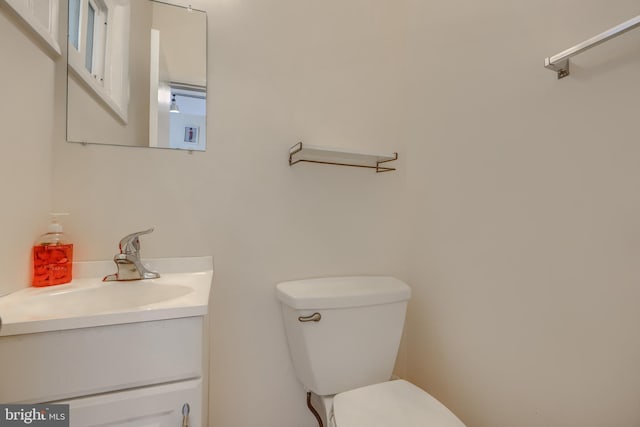 2409 Lightfoot Dr, Baltimore, MD 21209 - half bath with vanity and toilet