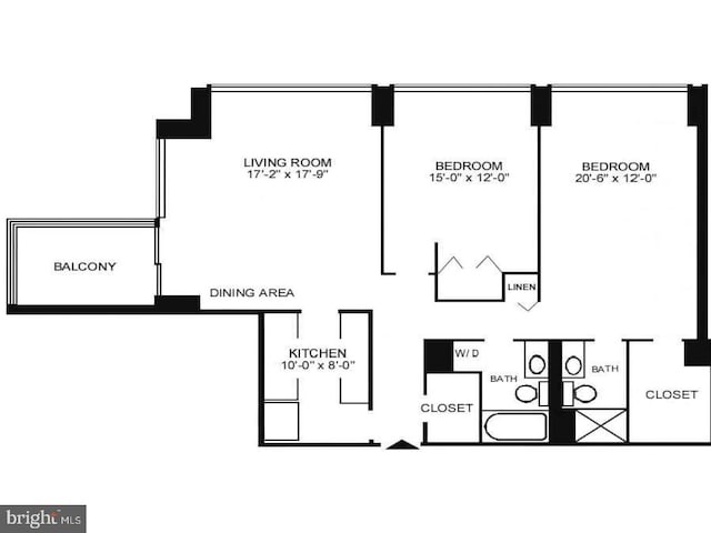 224 W Rittenhouse Sq Unit 2701, Philadelphia, PA 19103 - view of property floor plan