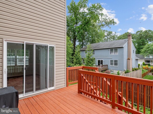 83 Clarence Ave, Severna Park, MD 21146 - view of wooden terrace