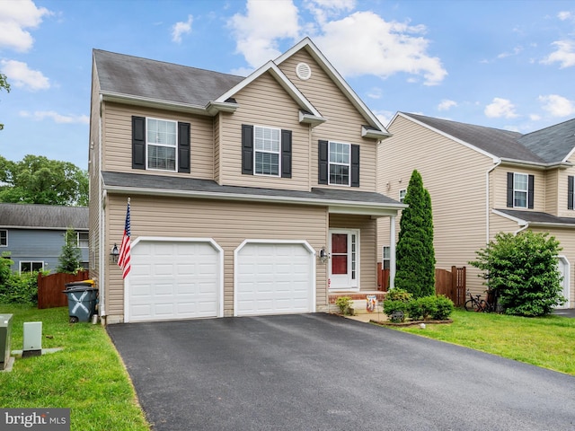 83 Clarence Ave, Severna Park, MD 21146 - traditional-style home with an attached garage and driveway