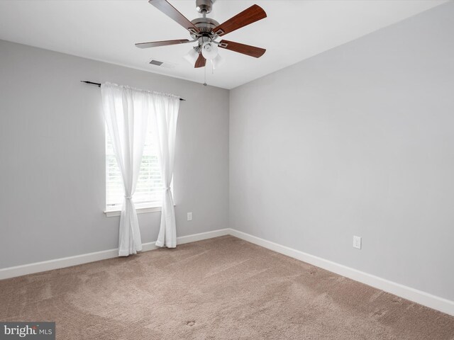 83 Clarence Ave, Severna Park, MD 21146 - carpeted empty room with a ceiling fan and baseboards
