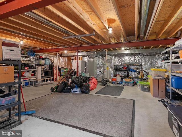 83 Clarence Ave, Severna Park, MD 21146 - unfinished below grade area with water heater and heating unit