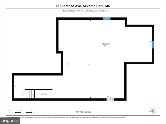 83 Clarence Ave, Severna Park, MD 21146 - floor plan / room layout