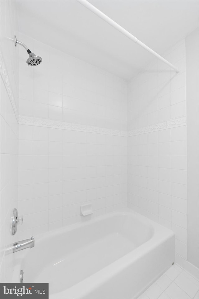 1 Derbyshire Way, Wilmington, DE 19807 - bathroom featuring bathtub / shower combination and tile patterned floors