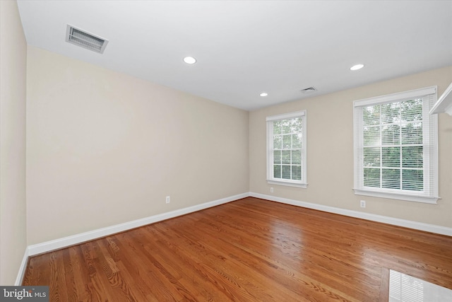1 Derbyshire Way, Wilmington, DE 19807 - empty room featuring wood finished floors and recessed lighting