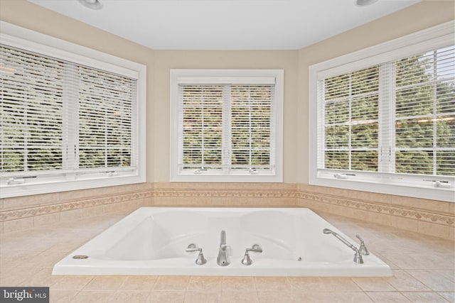 1 Derbyshire Way, Wilmington, DE 19807 - bathroom featuring plenty of natural light and a jetted tub