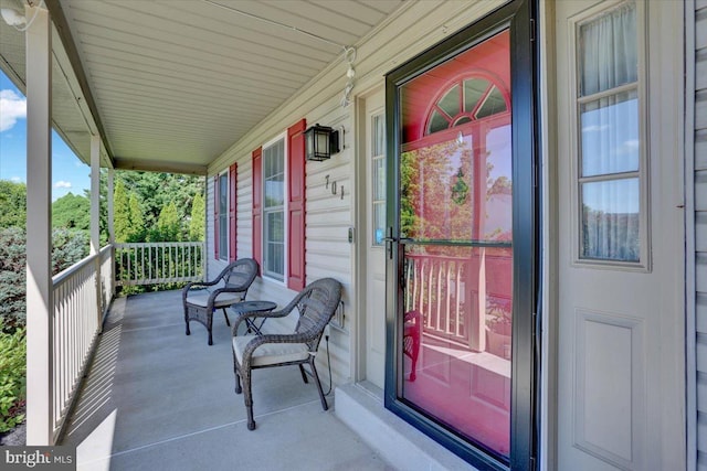 701 Antietam Dr, Douglassville, PA 19518 - view of exterior entry featuring a porch