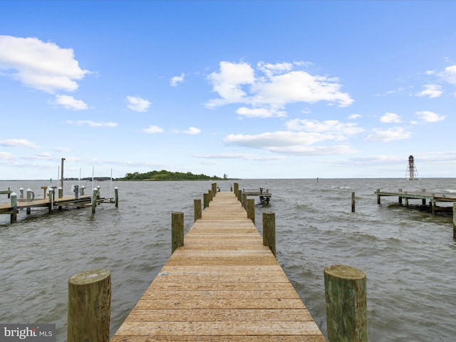 9112 Chesapeake Ave, Sparrows Point, MD 21219 - dock area with a water view