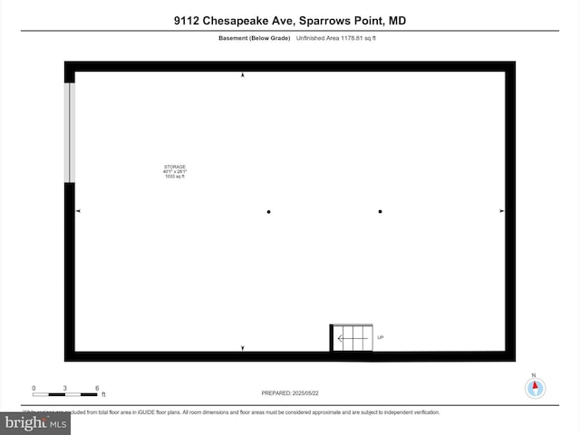 9112 Chesapeake Ave, Sparrows Point, MD 21219 - room layout
