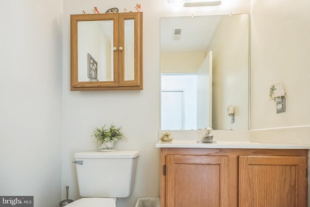56 Ridgewood Way, Burlington, NJ 08016 - half bath featuring vanity and toilet