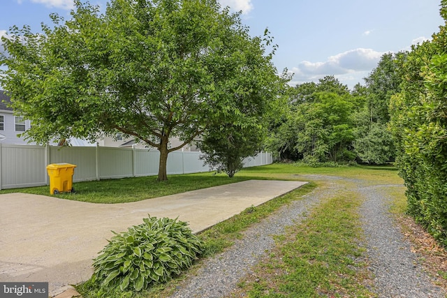 218 N Hammonds Ferry Rd, Linthicum Heights, MD 21090 - view of yard featuring gravel driveway