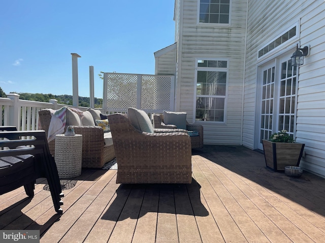 2974 Corona Ct, Manchester, MD 21102 - view of wooden terrace