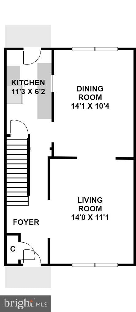 5317 7th St NW, Washington, DC 20011 - property floor plan