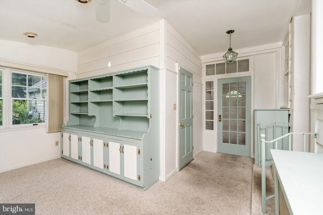 1010 Hampton Dr, Eastampton, NJ 08060 - hall featuring light colored carpet and baseboards