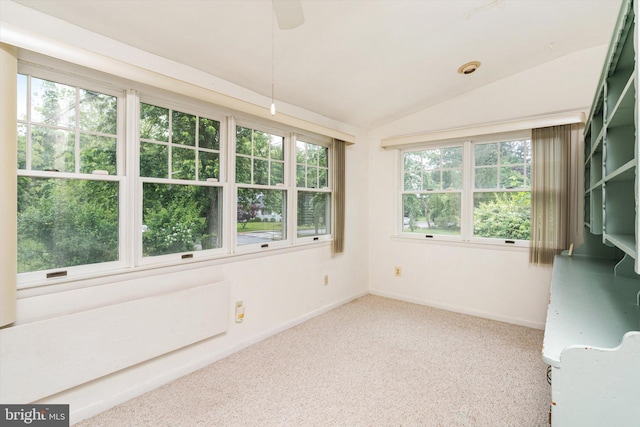 1010 Hampton Dr, Eastampton, NJ 08060 - unfurnished sunroom with lofted ceiling