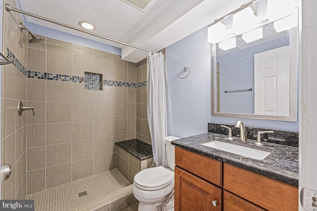 46825 Northbrook Way, Sterling, VA 20164 - full bath with tiled shower, vanity, and toilet