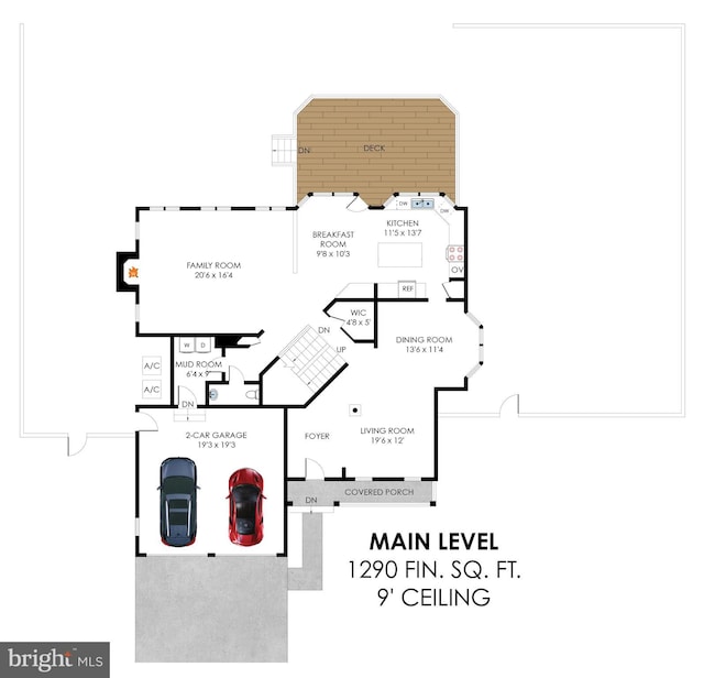 46825 Northbrook Way, Sterling, VA 20164 - property floor plan