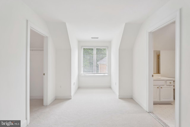 8109 Crooked Oaks Ct, Gainesville, VA 20155 - hall featuring carpet flooring and baseboards