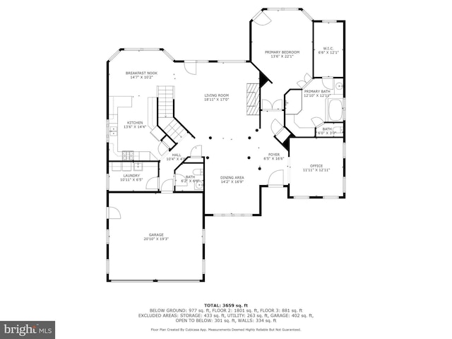 8109 Crooked Oaks Ct, Gainesville, VA 20155 - floor plan / room layout