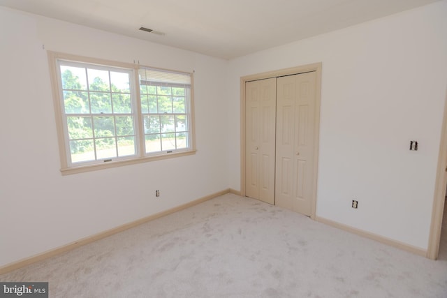 27836 Clearwater Ct, Salisbury, MD 21801 - unfurnished bedroom with light carpet and a closet