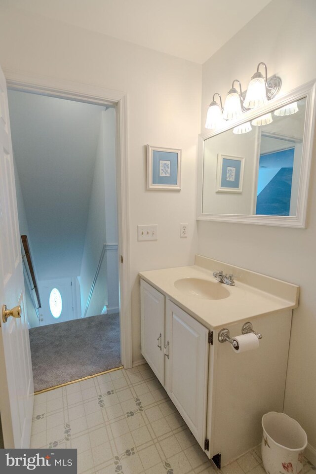 27836 Clearwater Ct, Salisbury, MD 21801 - bathroom with vanity and tile patterned floors